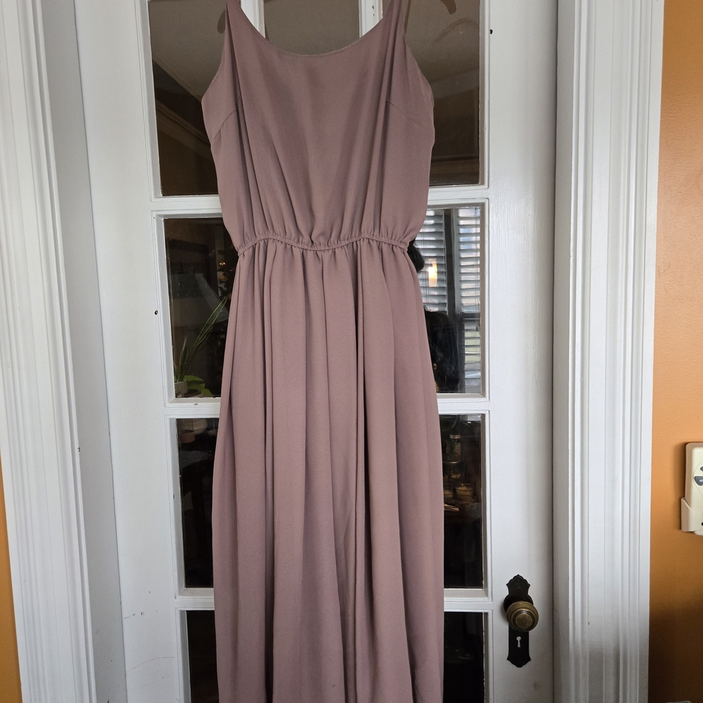 Cachet Mauve Sleeveless Maxi Dress